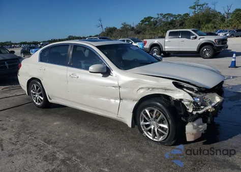 2008 Infiniti G35 z USA, uszkodzony, nr VIN JNKBV61EX8M224712